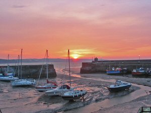 Saundersfoot beach